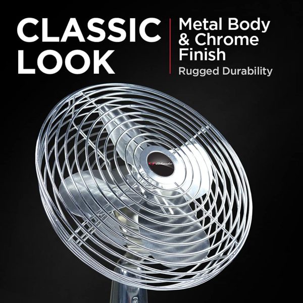 Schumacher 125 Chrome Fan 12V - Görsel 3